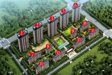 华龙西苑3室2厅2卫68万88m2出售